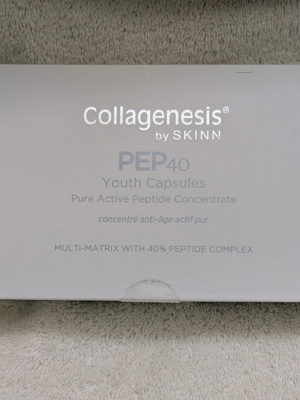 PEP40 Youth Capsules - White **SEALED NIB*